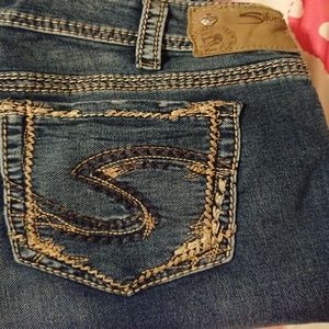 Silvers Suki Joga mid pencil skinny 32/31